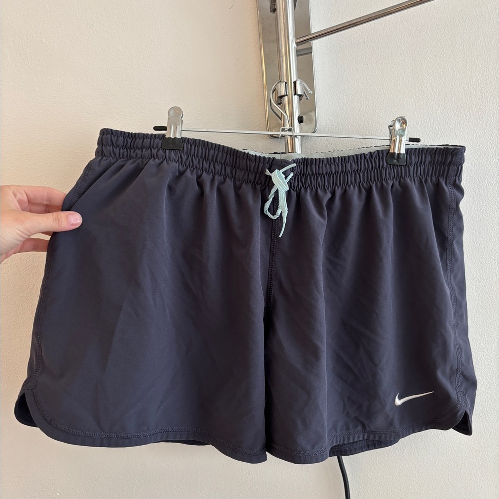 Nike Black Athletic Shorts with Elastic Waistband